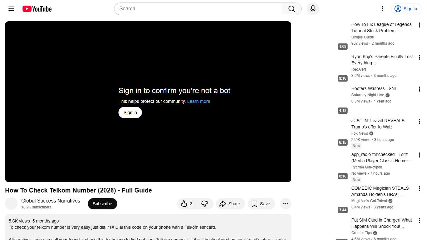 How To Check Telkom Number (2026) - Full Guide - YouTube